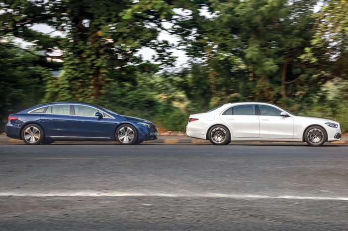 Mercedes-Benz S 350d and EQS 580: the 'S' factor